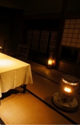 大子町　宮田邸ワインの夜　秋の咲くカフェガーデン